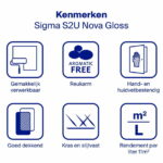 Sigma S2U Nova Gloss kenmerken