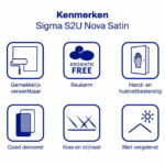 Sigma S2U Nova Satin kenmerken