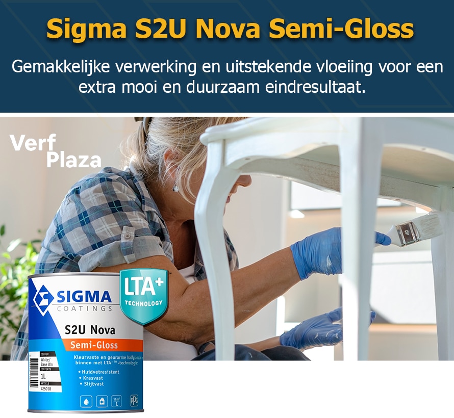 Sigma S2U Nova Semi Gloss halfglans binnenlak