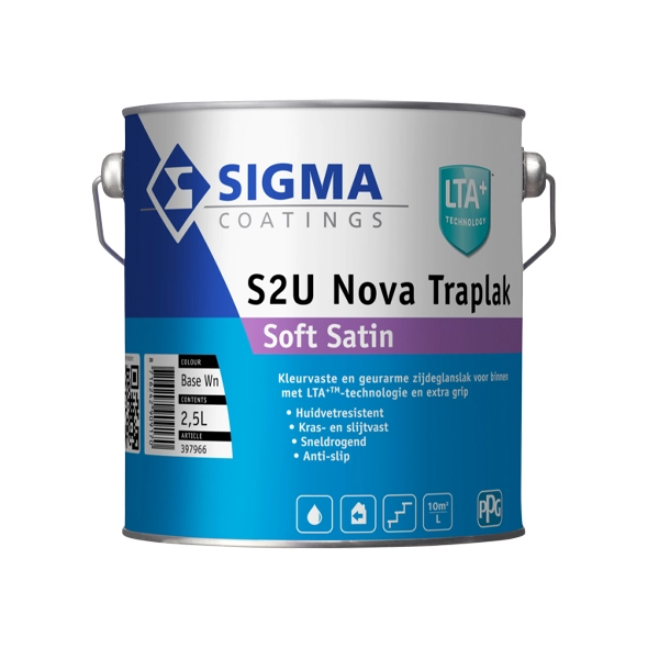 Sigma S2U Nova Traplak Soft Satin 2,5 liter