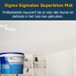 Sigma Superlatex Matt Allround muurverf voor binnen