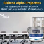 Sikkens Alpha Projecttex goedkoopste sikkens muurverf