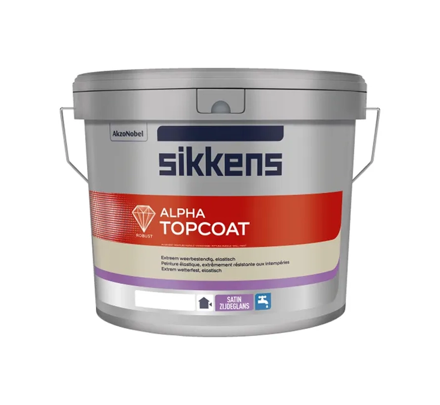 Sikkens Alpha Topcoat buitenmuurverf