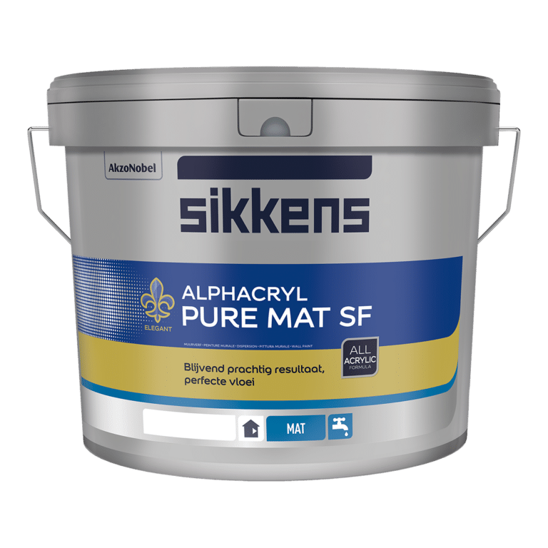 Sikkens Alphacryl Pure mat 10 liter wit