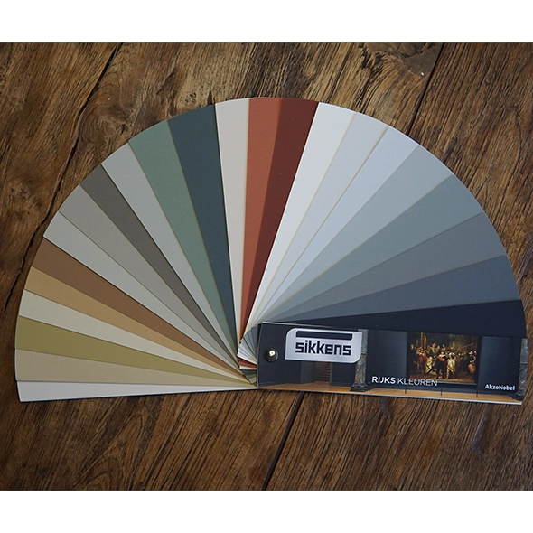 Sikkens Rijks kleurenwaaier voorbeeld