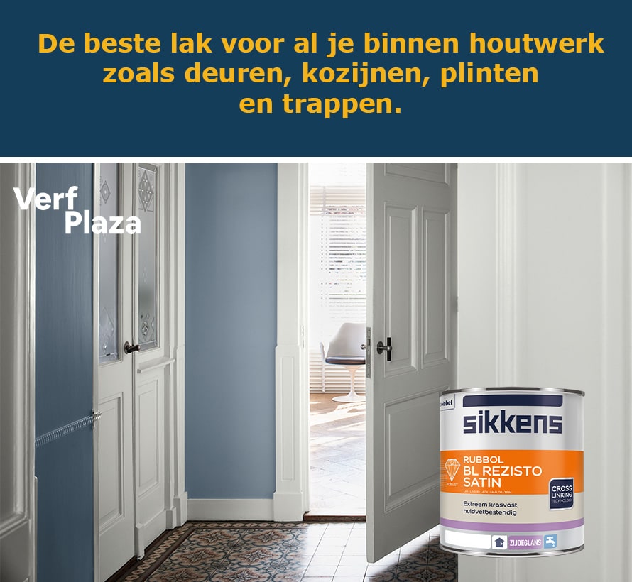 Sikkens Rubbol BL Rezisto Satin beste binnenlak van Sikkens