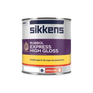 Sikkens Rubbol Express High Gloss sneldrogende buitenlak