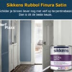 Sikkens Rubbol Finura Satin binnenlak terpentinebasis