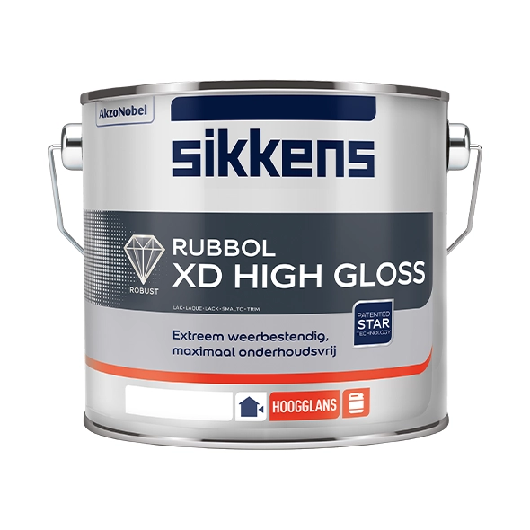 Sikkens Rubbol XD High Gloss 2,5 liter