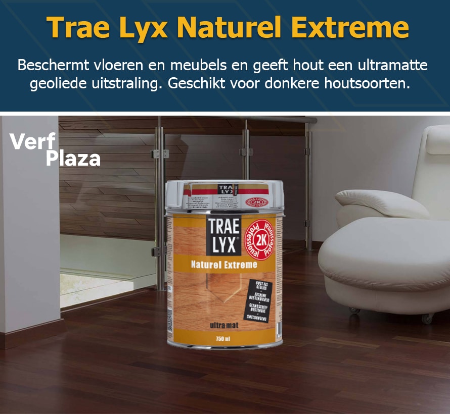 Trae Lyx Naturel Extreme donkere houtsoorten