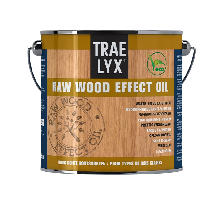 Trae Lyx Raw Wood Effect Oil Licht hout 2,5 liter