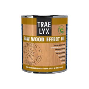 Trae Lyx Raw Wood Effect Oil Licht hout is een olie op waterbasis voor hout