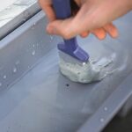 Verf om lekkages te dichten