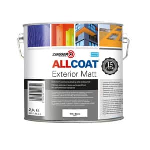 Matte lak voor buiten, ook verkrijgbaar in matzwart