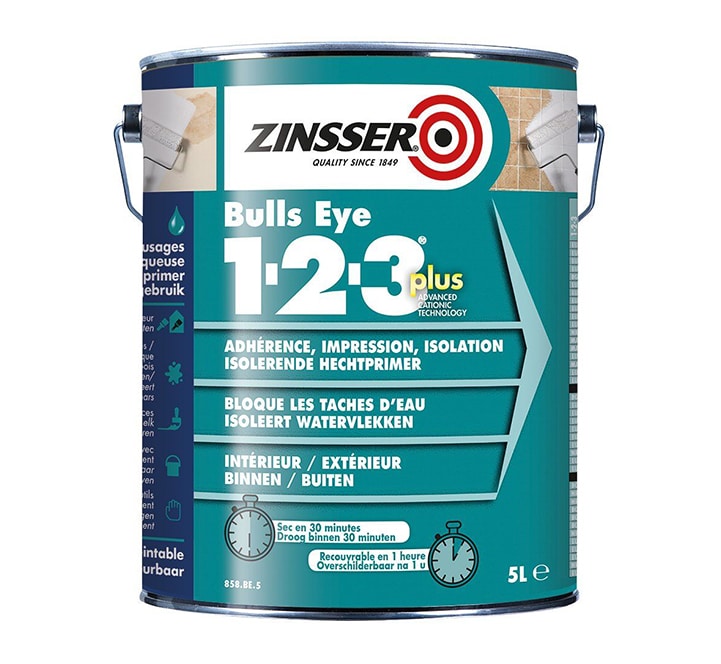 Zinsser Bulls Eye 1 2 3 Plus 5 liter