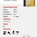 Zinsser Cover Stain droogtijden