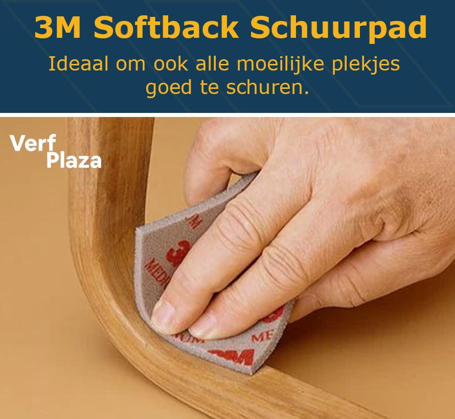 moeillijke plekken schuren