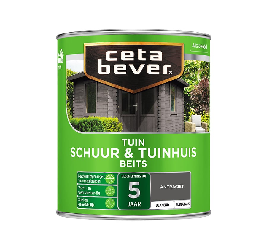 CetaBever Schuur & Tuinhuis Beits Dekkend