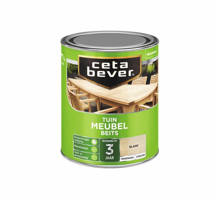 CetaBever Tuinmeubelbeits transparant