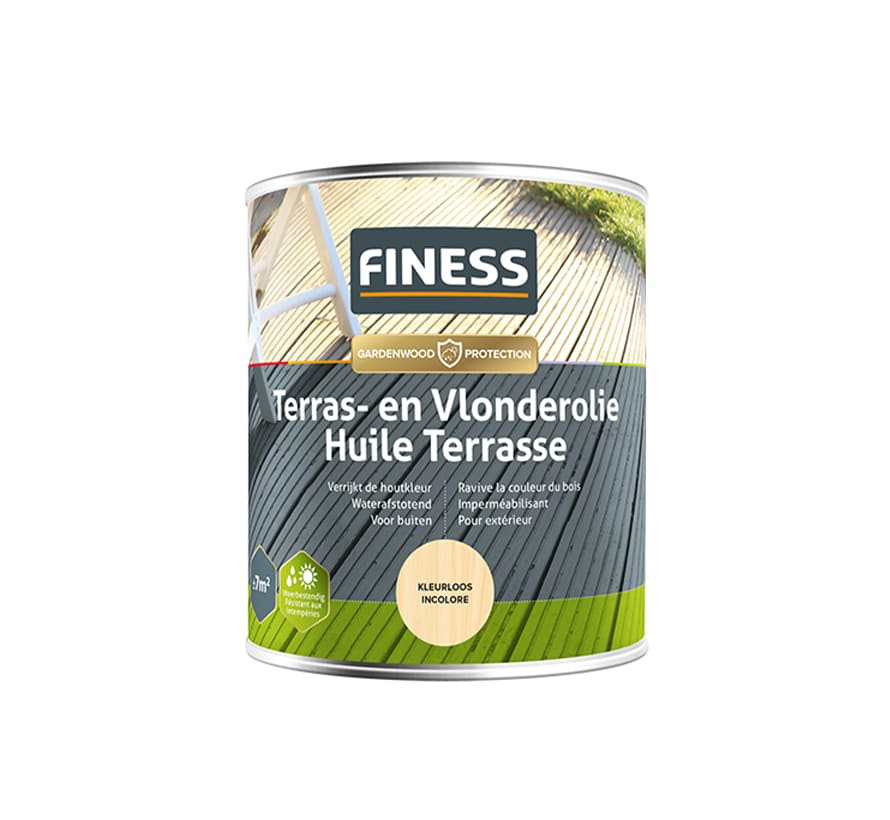 Finess Terras en vlonderolie