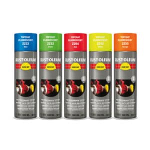 Rust oleum Hard Hat fluorescerend