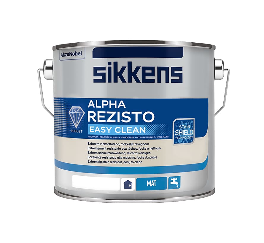 Sikkens Alpha Rezisto Easy Clean 2,5 liter wit