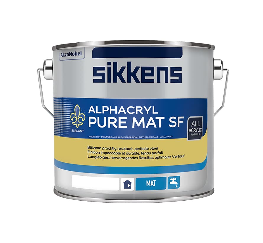 Sikkens Alphacryl Pure Mat SF 2,5 liter