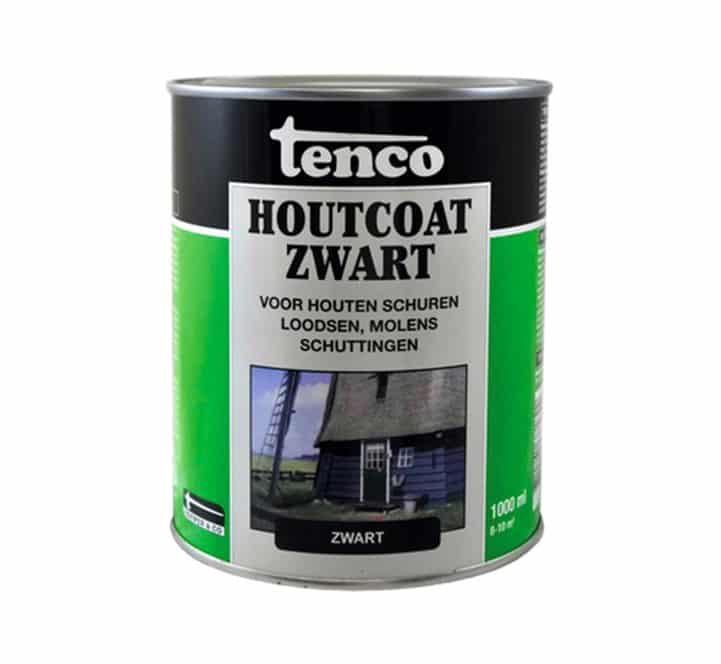 Tenco Houtcoat Zwart