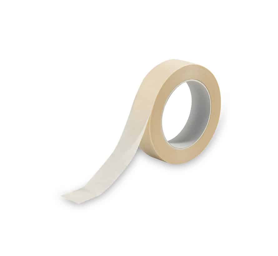 Universele afplak tape van crêpepapier