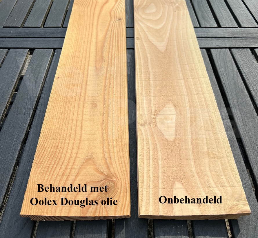 Douglas olie gebruiken