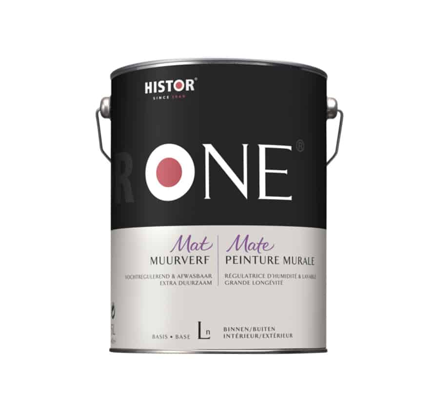 Histor One Muurverf Vochtregulerend & Afwasbaar Mat