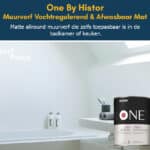 Histro muurverf in de badkamer