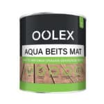 Oolex Aqua Beits Mat Zwart