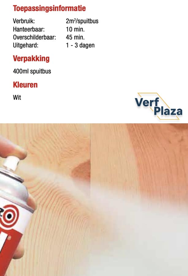 Zinsser BIN spuitbus