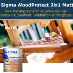 Sigma WoodProtect 2in1 Matt transparante afwerking