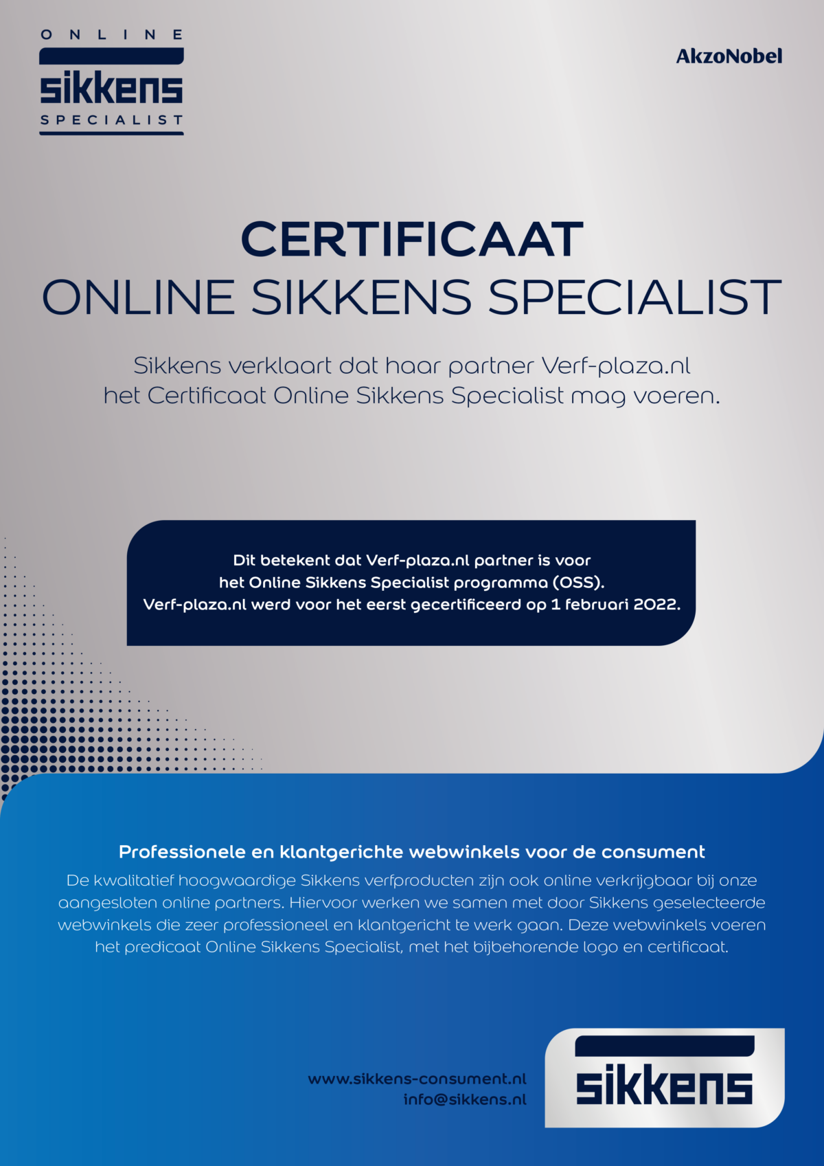 Online Sikkens Specalist