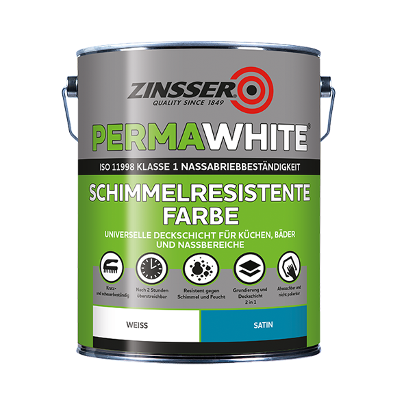 Zinsser Permawhite Satin | Verfplaza