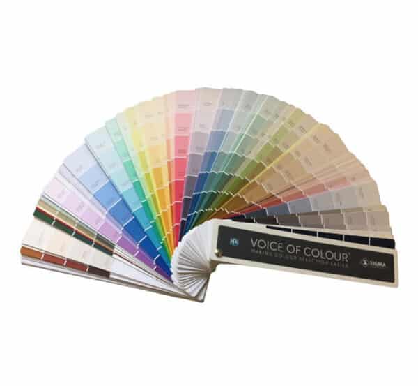 Sigma kleurenwaaier is de Voice of Colour