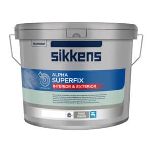 Sikkens Alpha Superfix rolbare voorstrijk voor nieuw stucwerk
