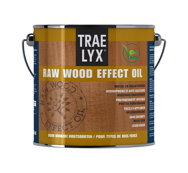 Trae Lyx Raw Wood Effect Oil Donker hout 2,5 liter