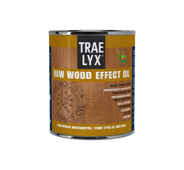 Trae Lyx Raw Wood Effect Oil Donker hout 750 ml