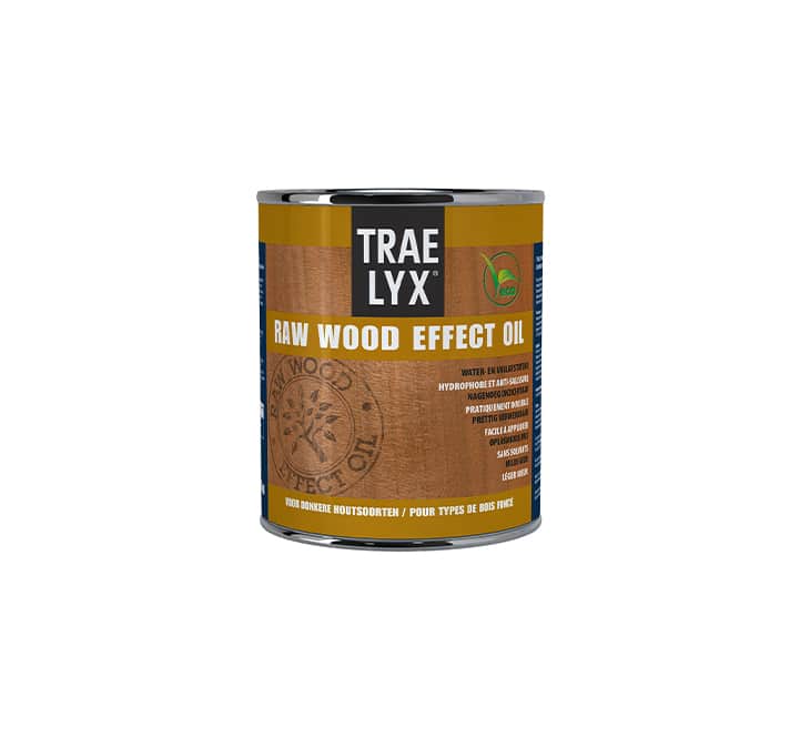 Trae Lyx Raw Wood Effect Oil Donker hout 250 ml