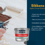 Sikkens Alpha Primer Exterior is de primer voor buitenmuren