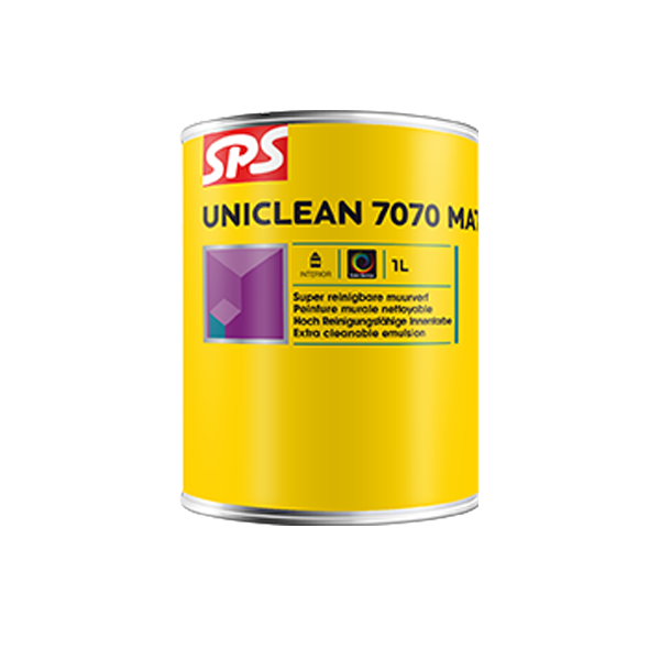 SPS geel Uniclean 7070 mat | Verfplaza