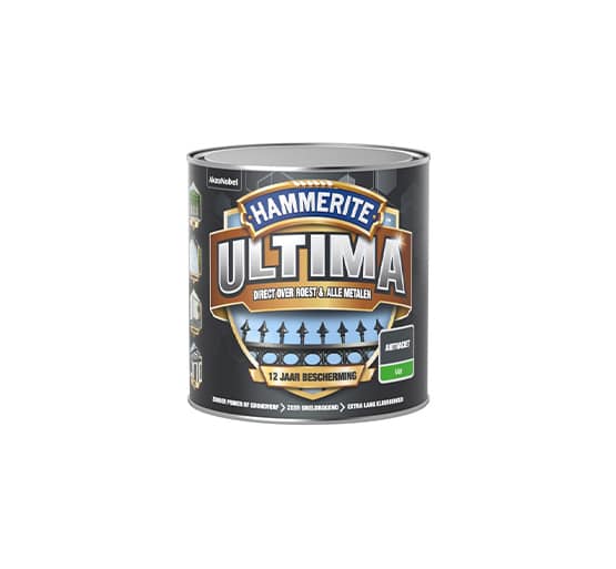 Hammerite Metaallak Ultima Mat 250 ml antraciet