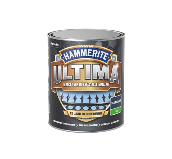 Hammerite Metaallak Ultima Mat 750 ml standblauw