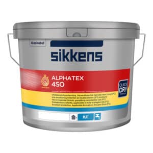 Sikkens Alphatex 4SO buitenmuurverf ook voor in de winter
