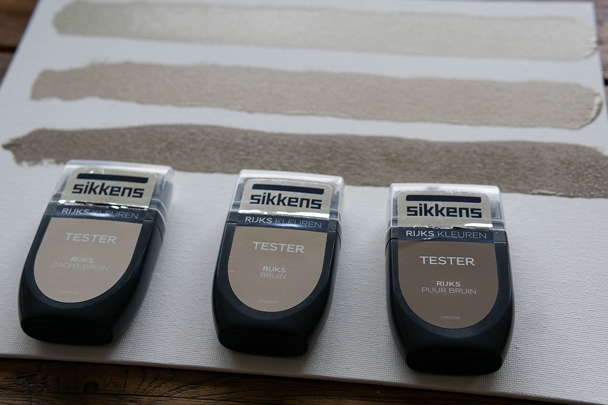 Sikkens Rijks testers voorbeelden