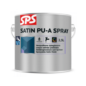 SPS Satin PU A Spray spuitbare lak zijdeglans