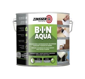 ZINSSER® B I N AQUA zorgt voor hechting op alles